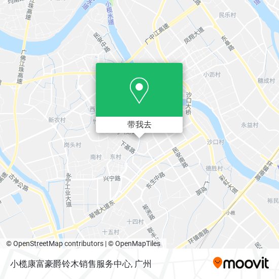 小榄康富豪爵铃木销售服务中心地图