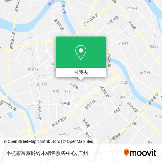 小榄康富豪爵铃木销售服务中心地图