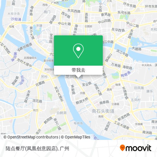 陆点餐厅(凤凰创意园店)地图