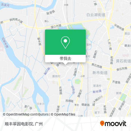顺丰翠园电影院地图