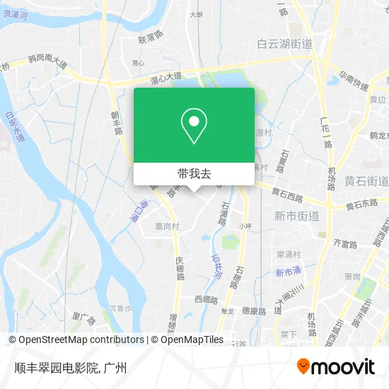顺丰翠园电影院地图