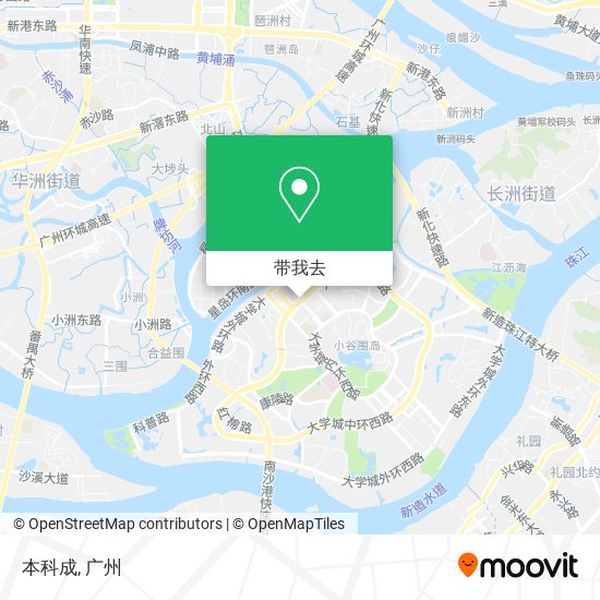 本科成地图