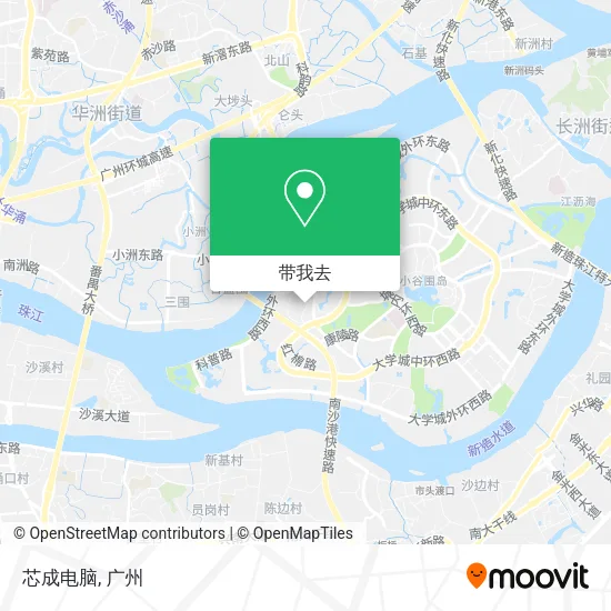 芯成电脑地图