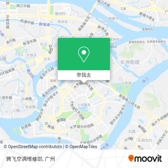 腾飞空调维修部地图
