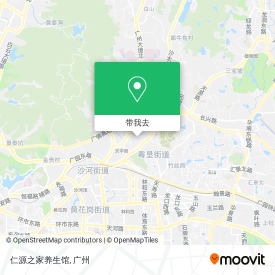 仁源之家养生馆地图