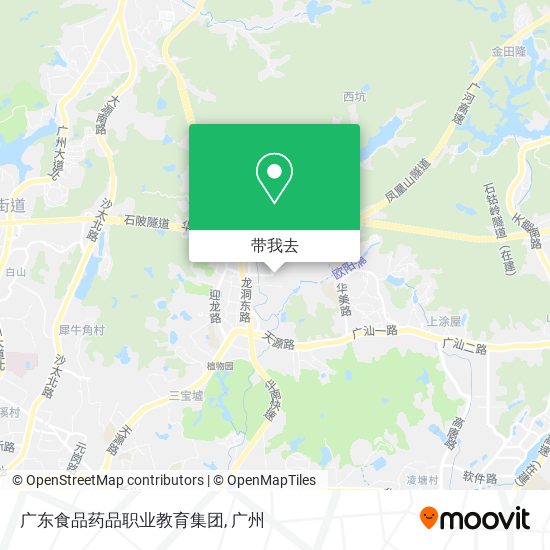 广东食品药品职业教育集团地图