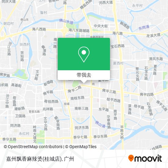 嘉州飘香麻辣烫(桂城店)地图