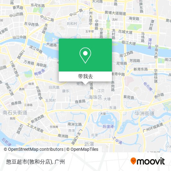 憨豆超市(敦和分店)地图