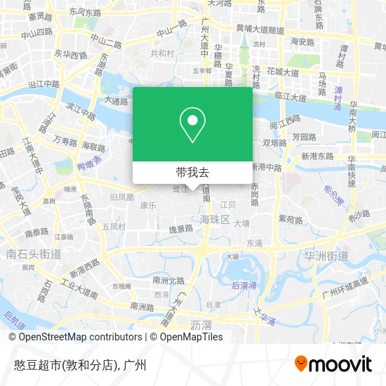 憨豆超市(敦和分店)地图