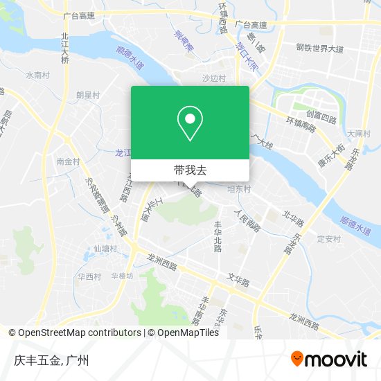 庆丰五金地图