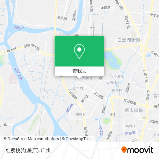 红樱桃(红星店)地图