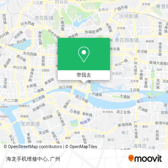 海龙手机维修中心地图