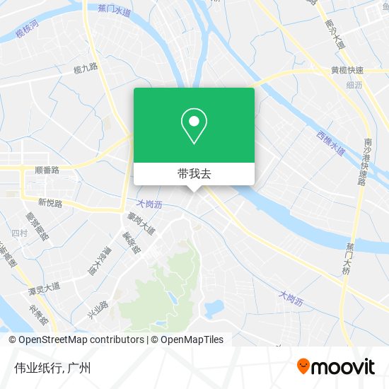 伟业纸行地图