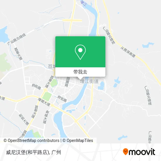 威尼汉堡(和平路店)地图