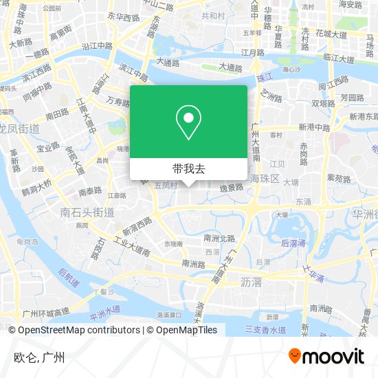 欧仑地图