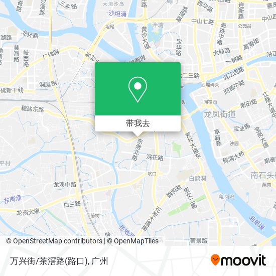 万兴街/茶滘路(路口)地图