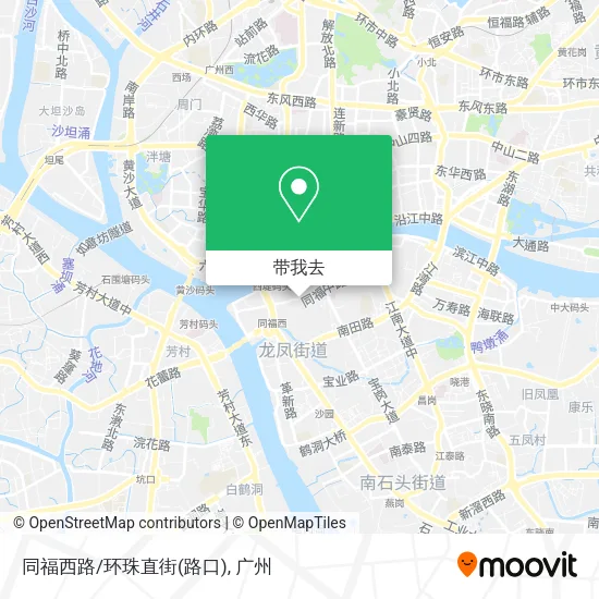 同福西路/环珠直街(路口)地图