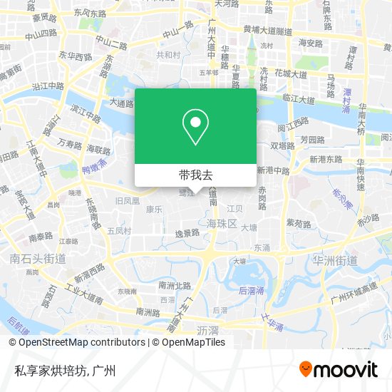 私享家烘培坊地图