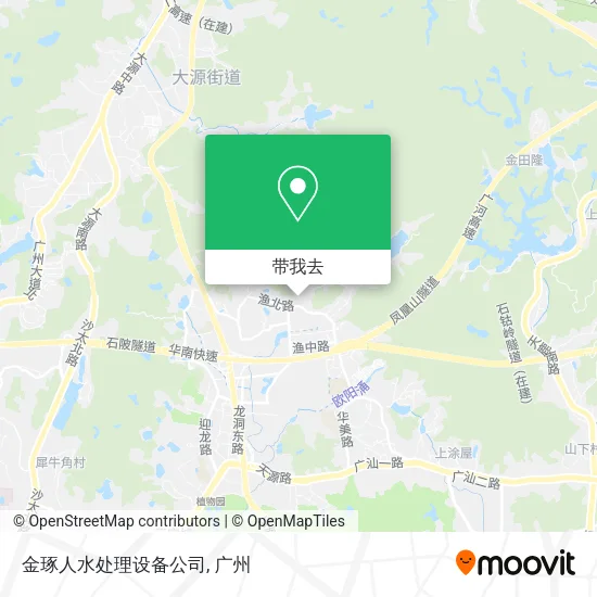 金琢人水处理设备公司地图