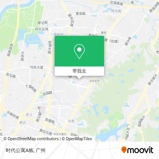 时代公寓A栋地图