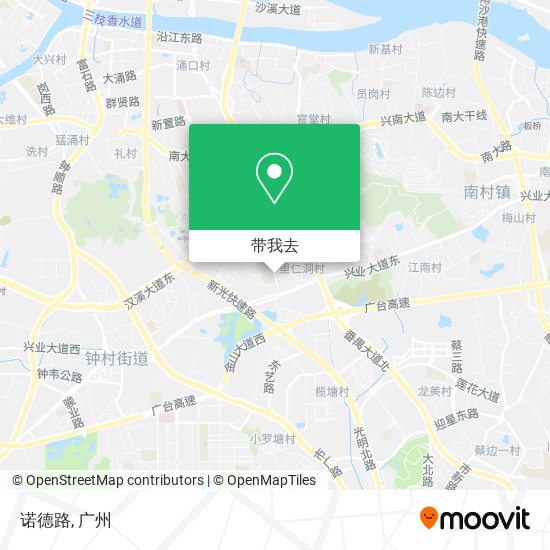 诺德路地图