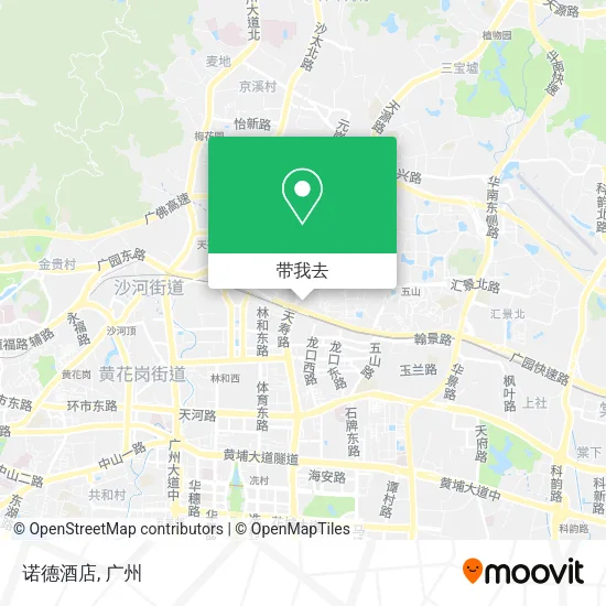诺德酒店地图