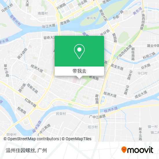 温州佳园螺丝地图