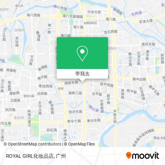 ROYAL GIRL化妆品店地图