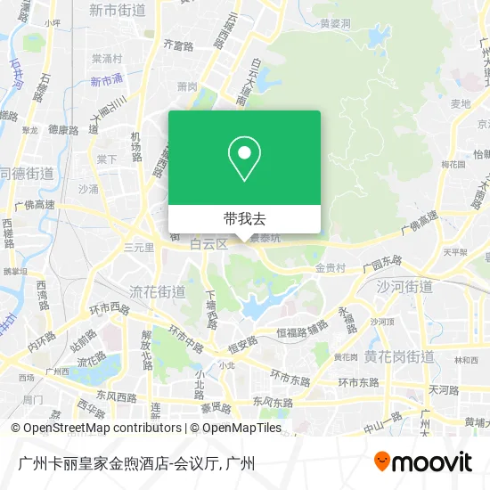 广州卡丽皇家金煦酒店-会议厅地图