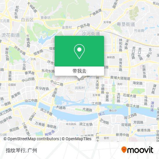 指纹琴行地图