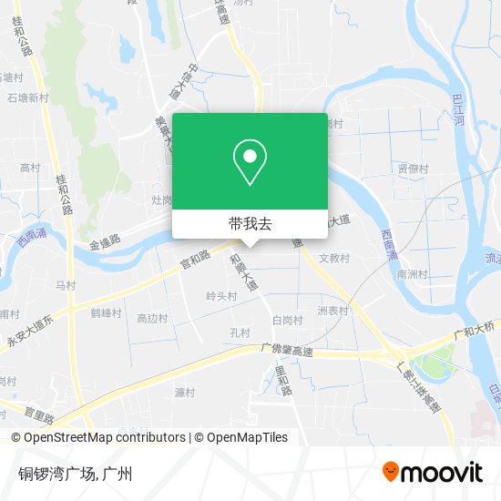 铜锣湾广场地图