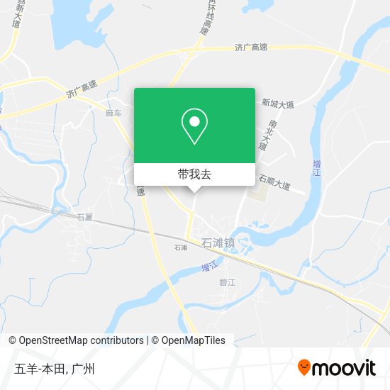 五羊-本田地图