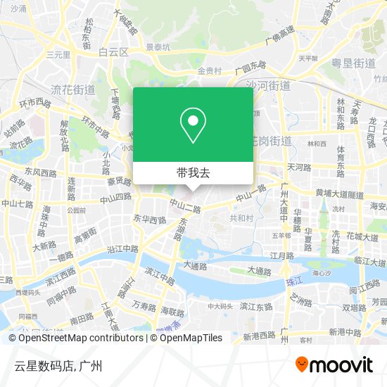 云星数码店地图