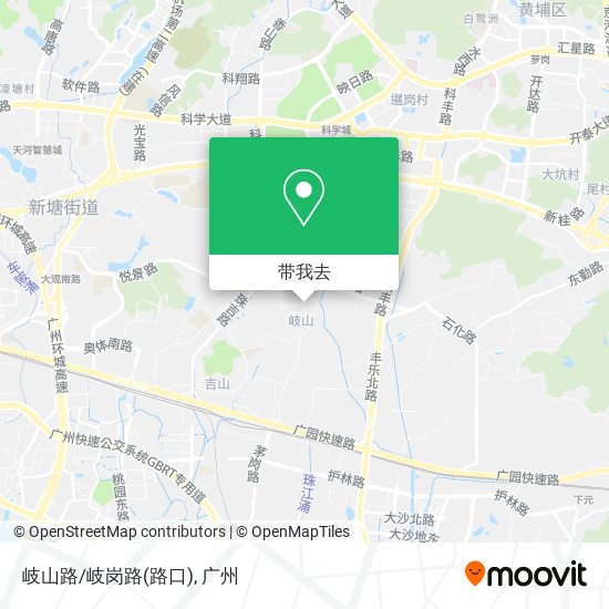 岐山路/岐岗路(路口)地图