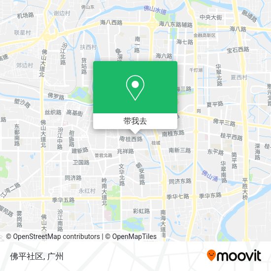 佛平社区地图