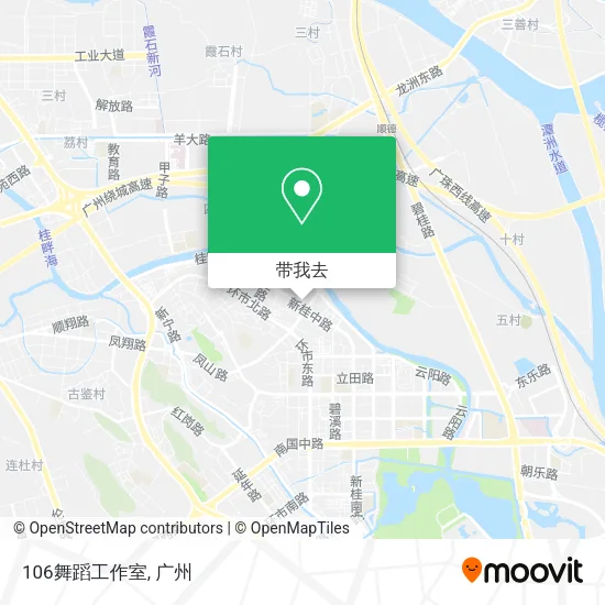 106舞蹈工作室地图