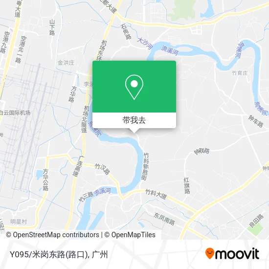 Y095/米岗东路(路口)地图