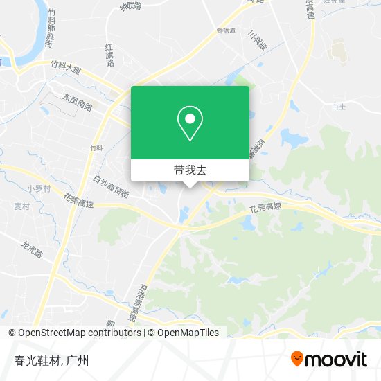 春光鞋材地图