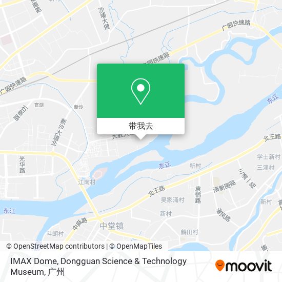 IMAX Dome, Dongguan Science & Technology Museum地图