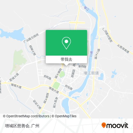 增城区慈善会地图