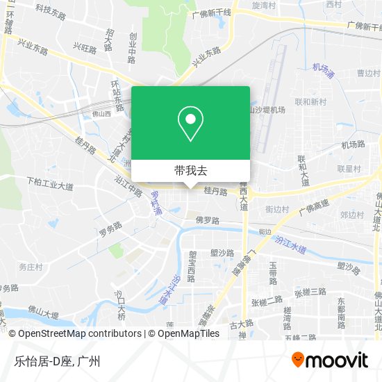乐怡居-D座地图