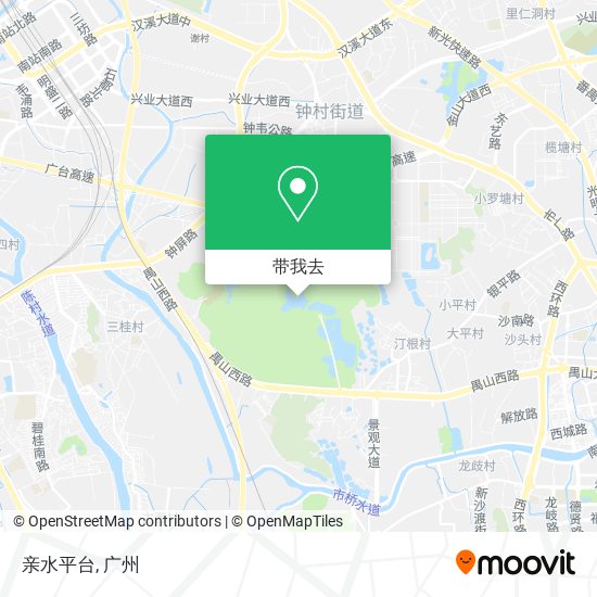 亲水平台地图