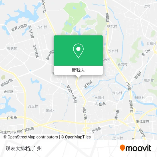 联表大排档地图