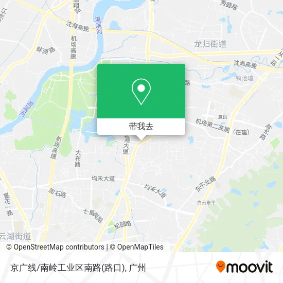 京广线/南岭工业区南路(路口)地图