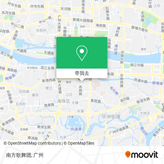 南方歌舞团地图