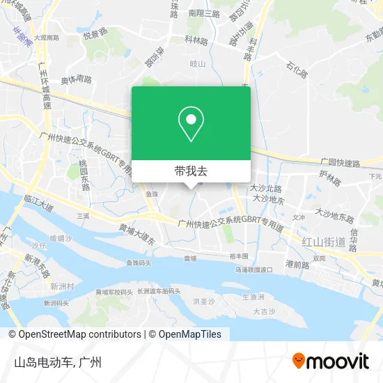 山岛电动车地图