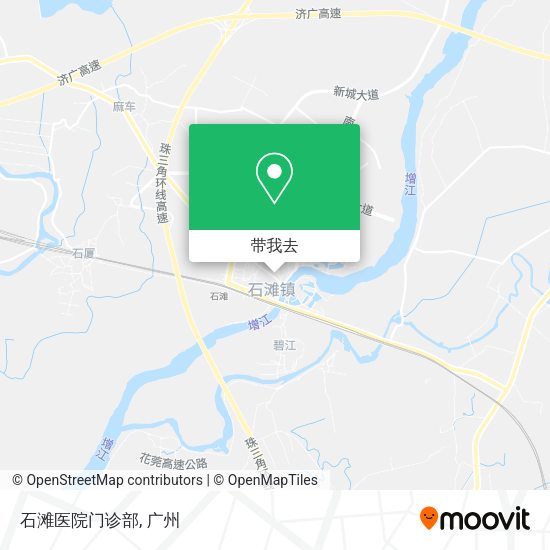 石滩医院门诊部地图