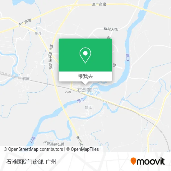 石滩医院门诊部地图