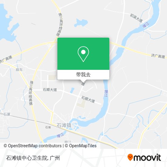 石滩镇中心卫生院地图