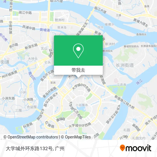 大学城外环东路132号地图